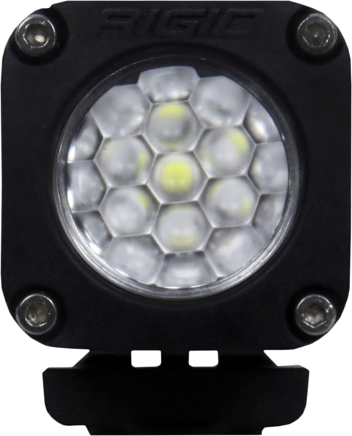 RIGID Ignite LED Light, Diffused Lens, Surface Mount, Black Housing, Single - 20531
