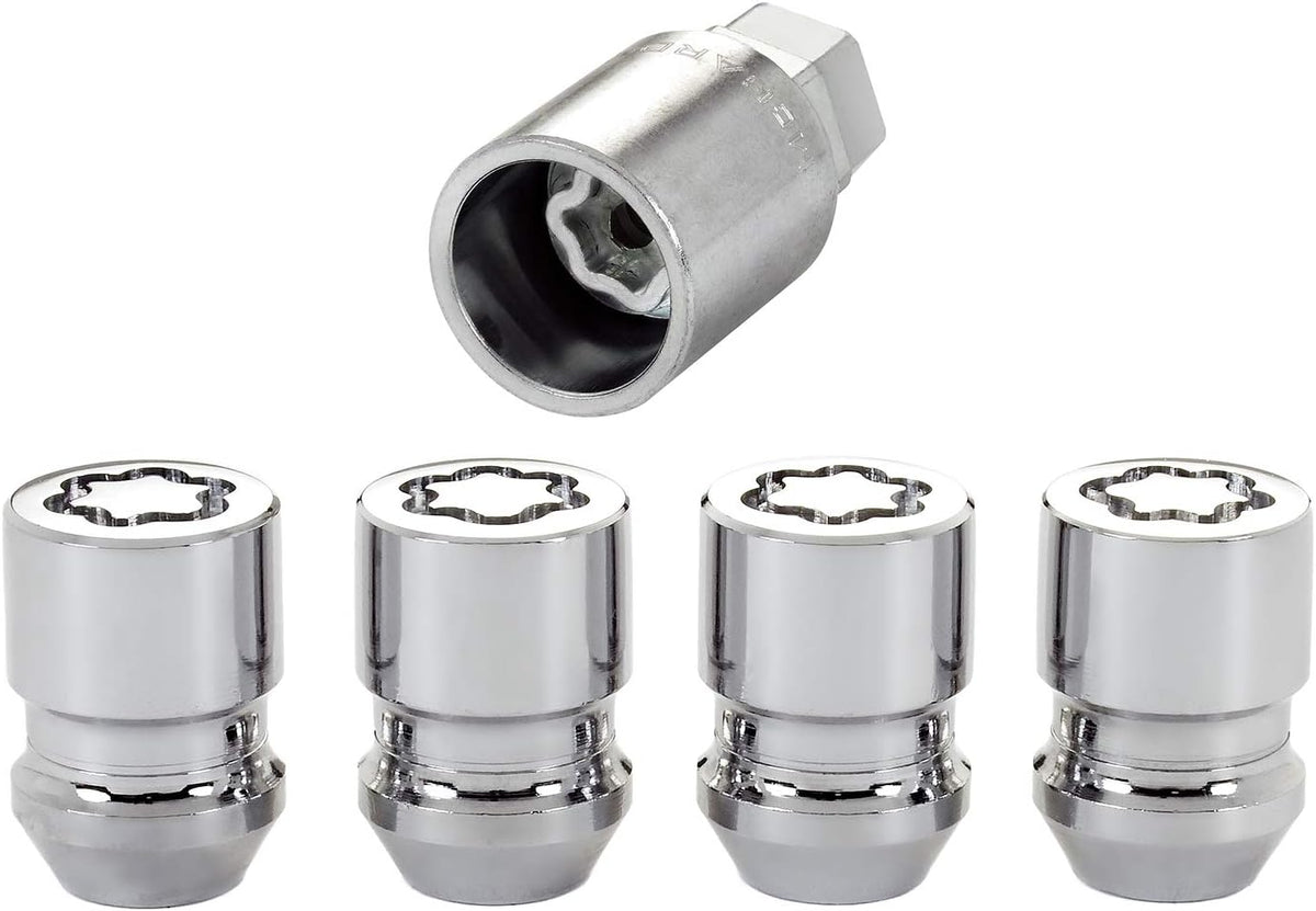 Sawtooth Parts Co McGard 24157 Chrome Wheel Lock Set, M12 x 1.5, Cone Seat