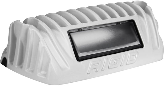 RIGID 1x2 65 Degree DC LED Scene Light, White Housing, Single - 86620