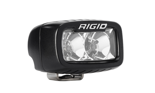 RIGID SR-M Series PRO, Flood Optic, Surface Mount, Black Housing, Single - 902113