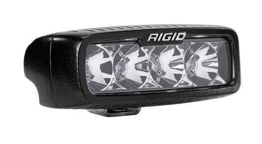 RIGID SR-Q Series PRO, Flood Optic, Surface Mount, Black Housing, Single - 904113