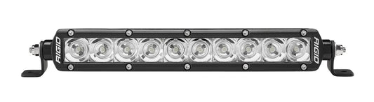 RIGID SR-Series PRO LED Light, Flood Optic, 10 Inch, Black Housing - 910113