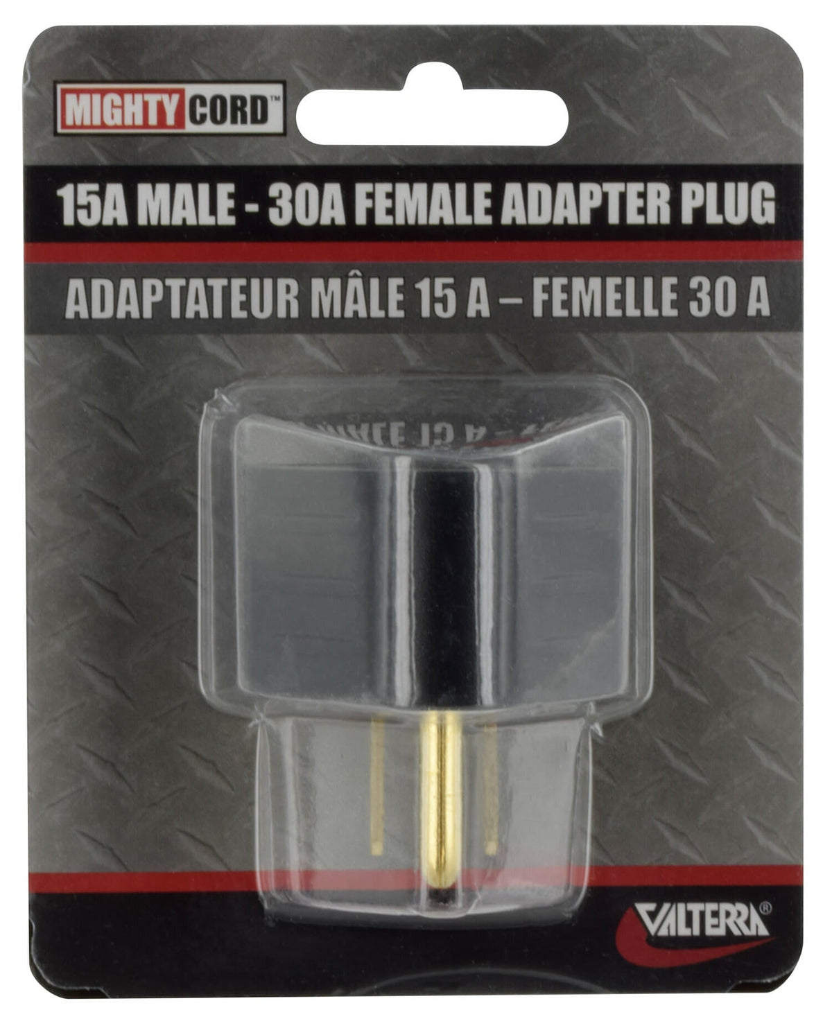 Valterra A10-1530AVP Mighty Cord 15A Male to 30A Female Adapter Plug - image 4