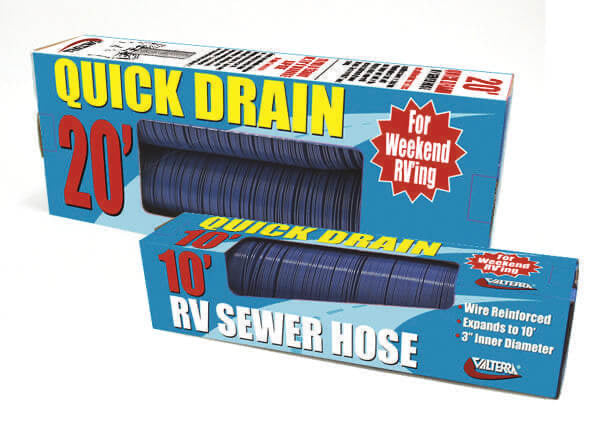 Valterra D04-0046 Quick Drain 20' RV Sewer Hose - Blue - image 2