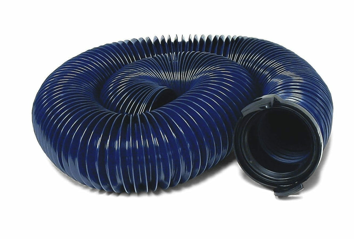 Valterra D04-0121 Quick Drain 20' RV Sewer Hose with Adapter - Blue - image 1