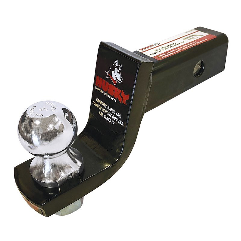 Sawtooth Parts Co Husky Towing 31367 Class III/IV Loaded Ball Mount, 2" Receiver with 2" Hitch Ball (HUS31367)