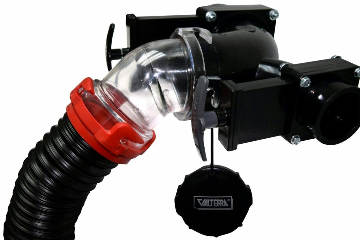 Valterra T1026-1 ClearView 45° Sewer Adapter with Bayonet Lugs - image 4
