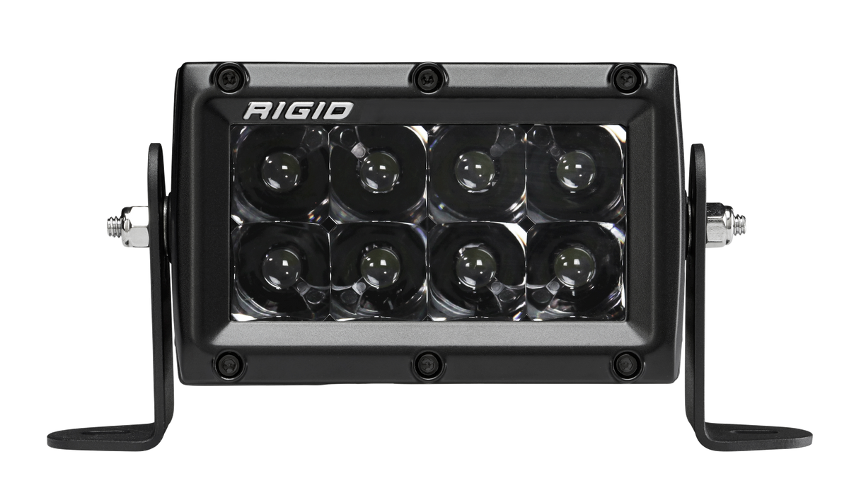RIGID E-Series PRO Midnight Edition LED Light, Spot Optic, 4 Inch - 104213BLK