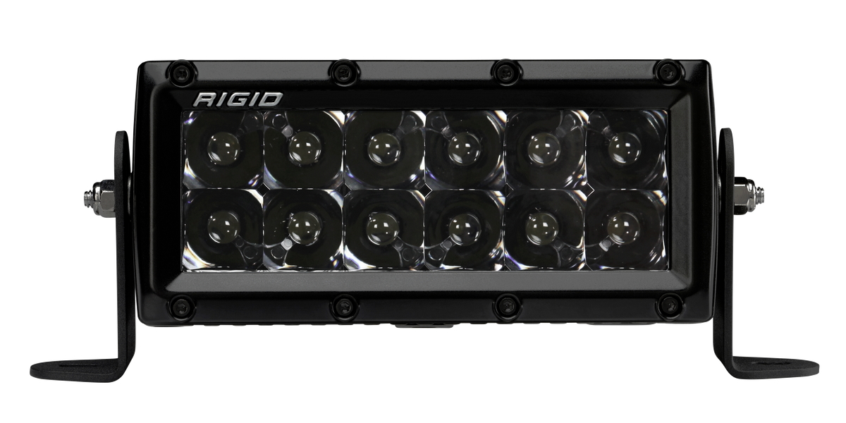 RIGID E-Series PRO Midnight Edition LED Light, Spot Optic, 6 Inch - 106213BLK