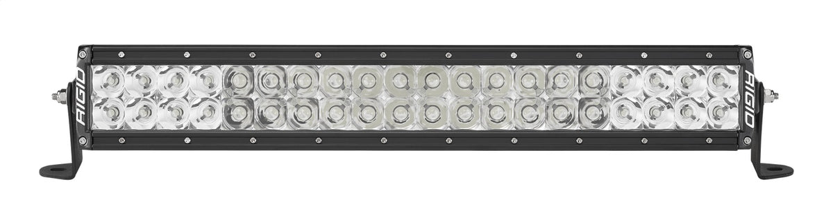 RIGID E-Series PRO LED Light, Spot/Flood Optic Combo, 20 Inch, Black Housing - 120313