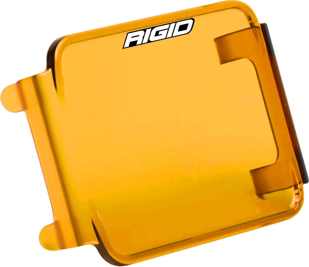 RIGID Light Cover For D-Series LED Lights, Yellow, Single - 201933