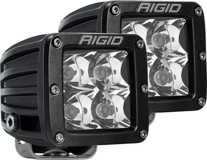 RIGID D-Series PRO LED Light, Spot Optic, Surface Mount, Pair - 202213