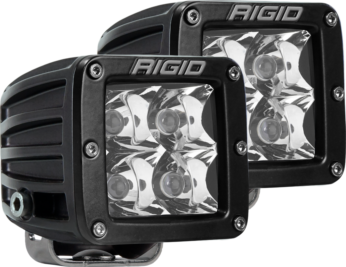 RIGID D-Series PRO LED Light, Spot Optic, Surface Mount, Pair - 202213