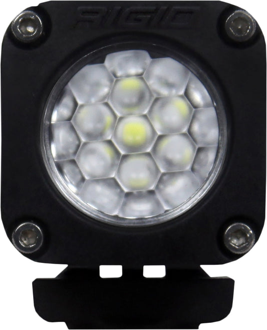 RIGID Ignite LED Light, Diffused Lens, Surface Mount, Black Housing, Single - 20531