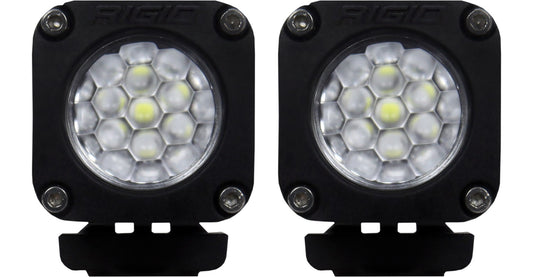RIGID Ignite Back-Up Kit, Diffused Lens, Surface Mount, Black Housing, Pair - 20541