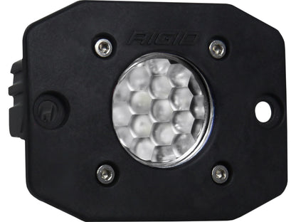 RIGID Ignite LED Light, Diffused Lens, Flush Mount, Black Housing, Single - 20631