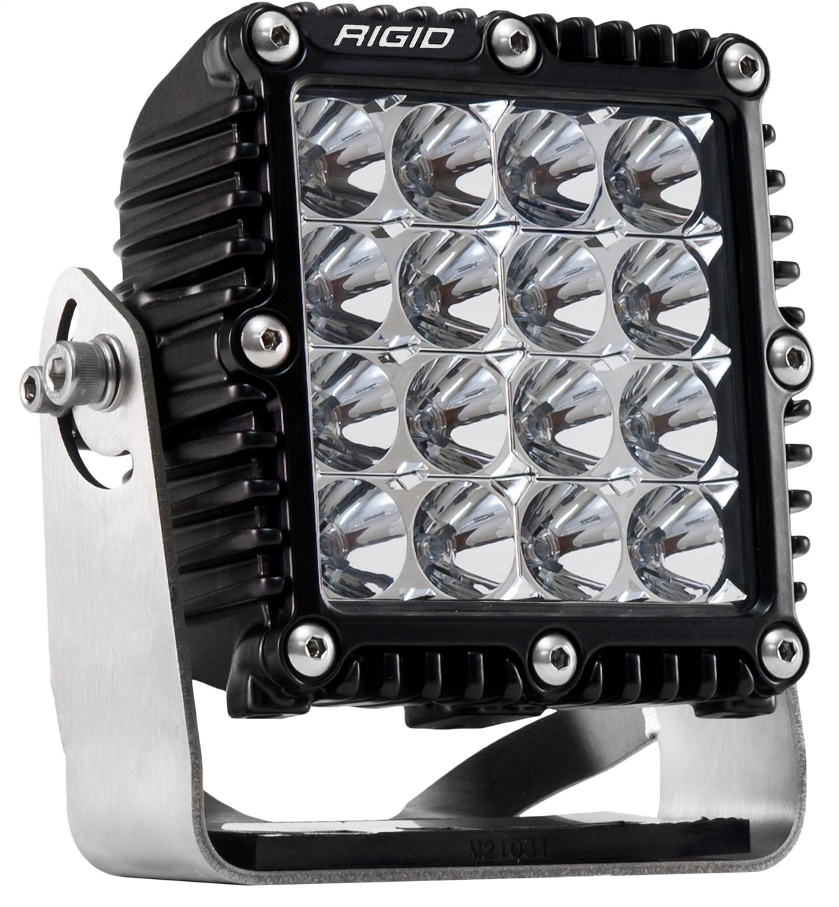 RIGID Q-Series PRO LED Light, Flood Optic, Black Housing, Single - 244113