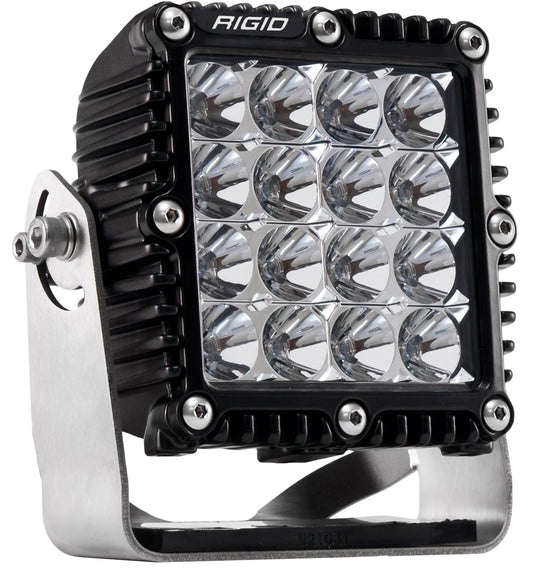 RIGID Q-Series PRO LED Light, Flood Optic, Black Housing, Single - 244113