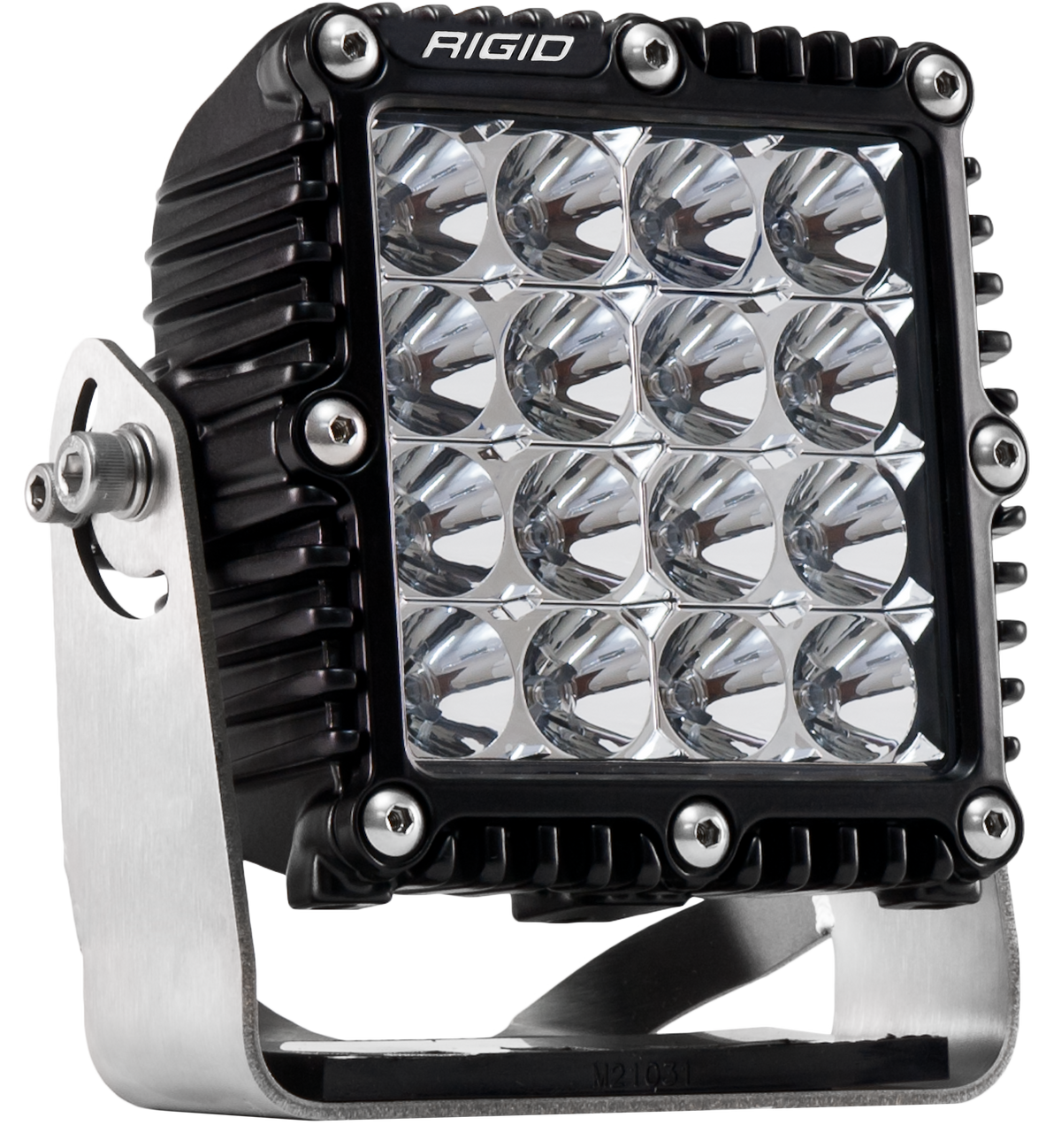 RIGID Q-Series PRO LED Light, Flood Optic, Black Housing, Single - 244113