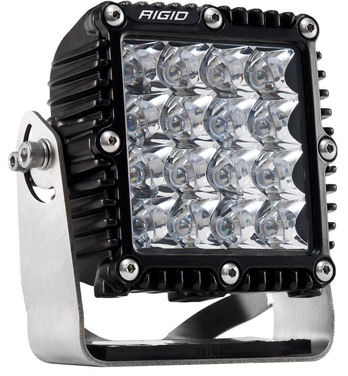 RIGID Q-Series PRO LED Light, Spot Optic, Black Housing, Single - 244213
