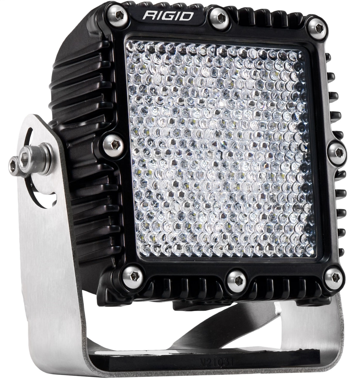 RIGID Q-Series PRO LED Light, Flood/Diffused, Black Housing, Single - 244513