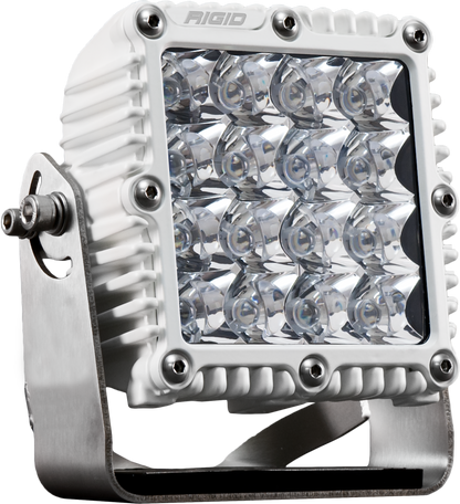 RIGID Q-Series PRO LED Light, Spot Optic, White Housing, Single - 245213