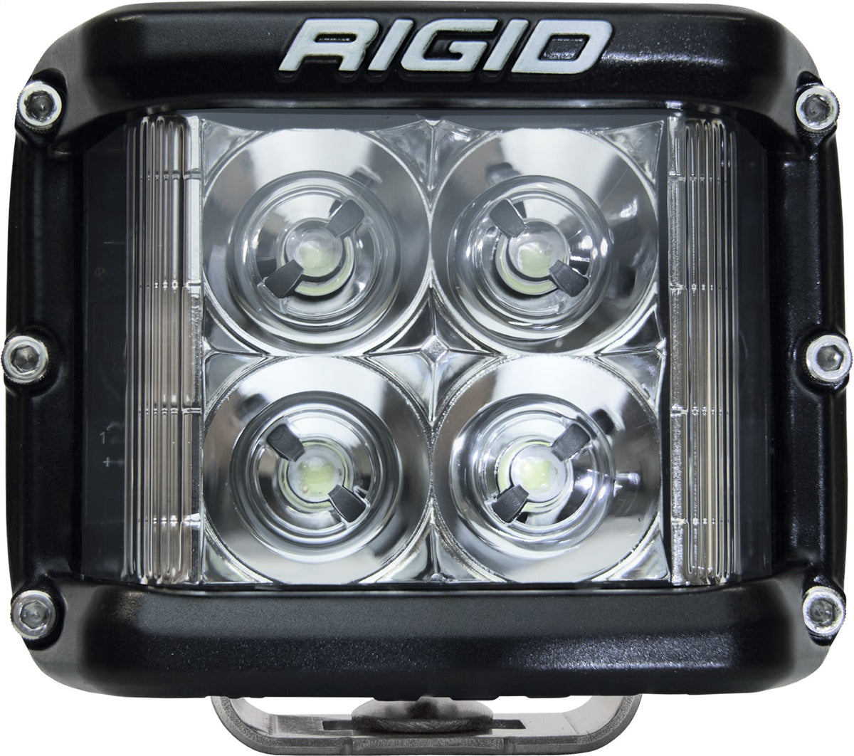 RIGID D-SS PRO Side Shooter, Flood Optic, Surface Mount, Black Housing, Single - 261113