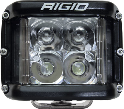 RIGID D-SS PRO Side Shooter, Spot Optic, Surface Mount, Black Housing, Single - 261213