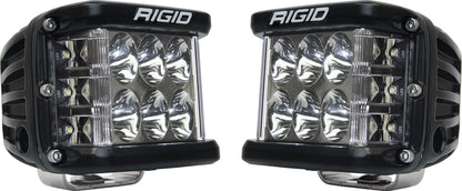 RIGID D-SS PRO Side Shooter, Driving Optic, Surface Mount, Black Housing, Pair - 262313