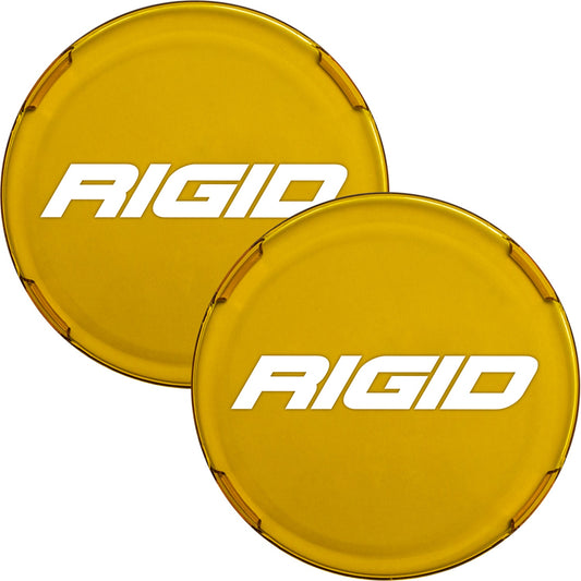 RIGID Light Cover For 360-Series 6 Inch LED Lights, Amber, Pair - 363662