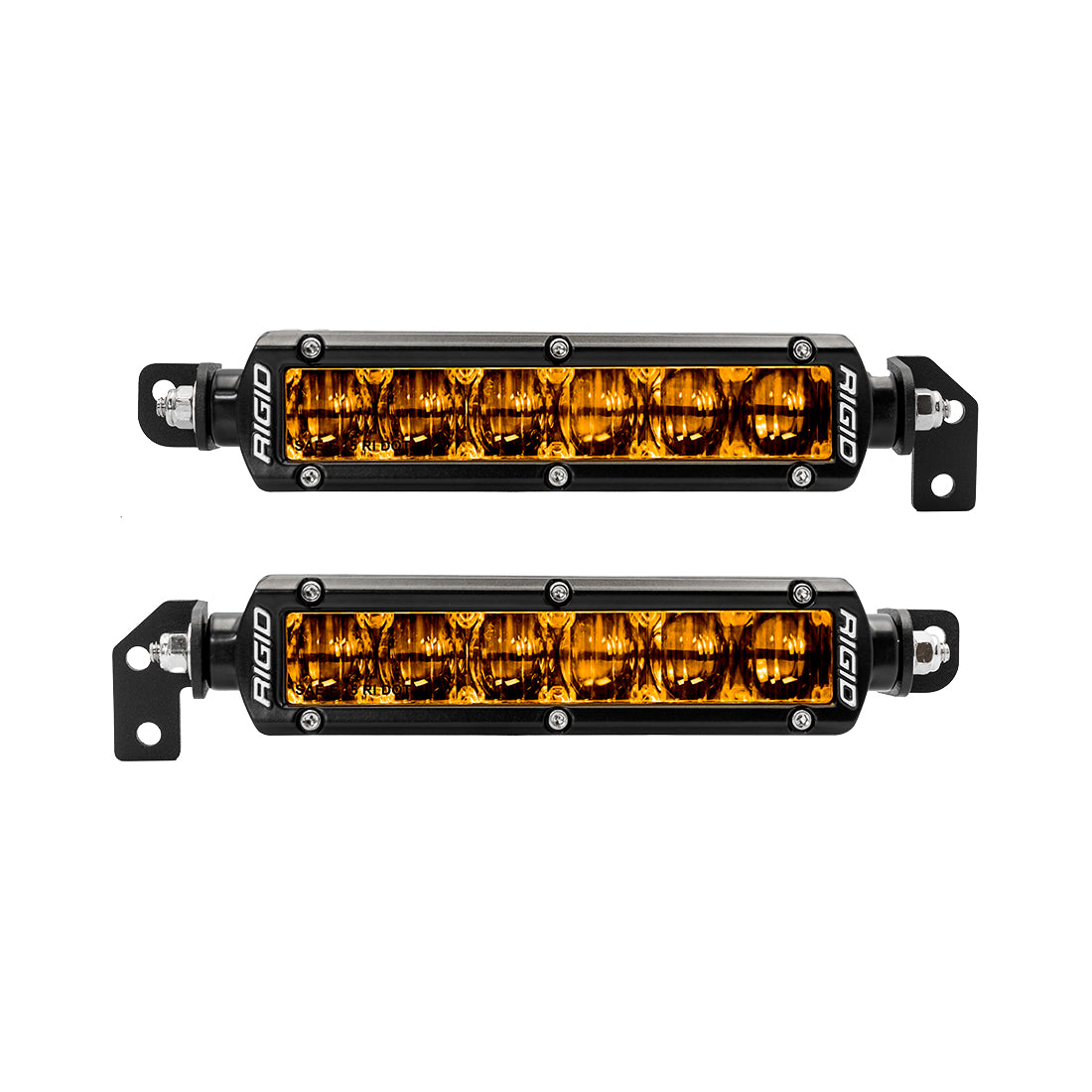 RIGID 2022+ Toyota Tundra 6 Inch SR-Series Selective Yellow Fog Light Kit - 37201