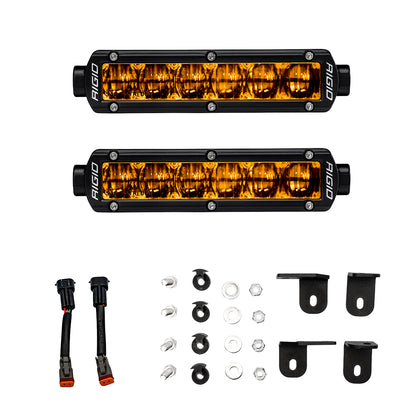 RIGID 2022+ Toyota Tundra 6 Inch SR-Series Selective Yellow Fog Light Kit - 37201