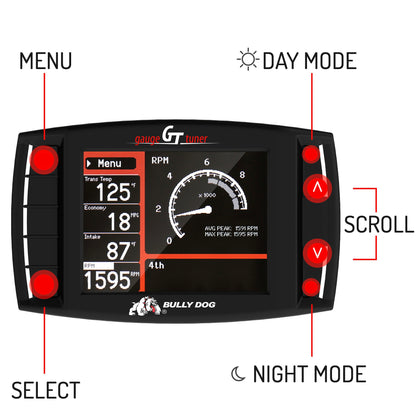 Bully Dog GT Diesel Performance Tuner & Monitor for Ford, GM, Dodge & Ram (40420) - image 6