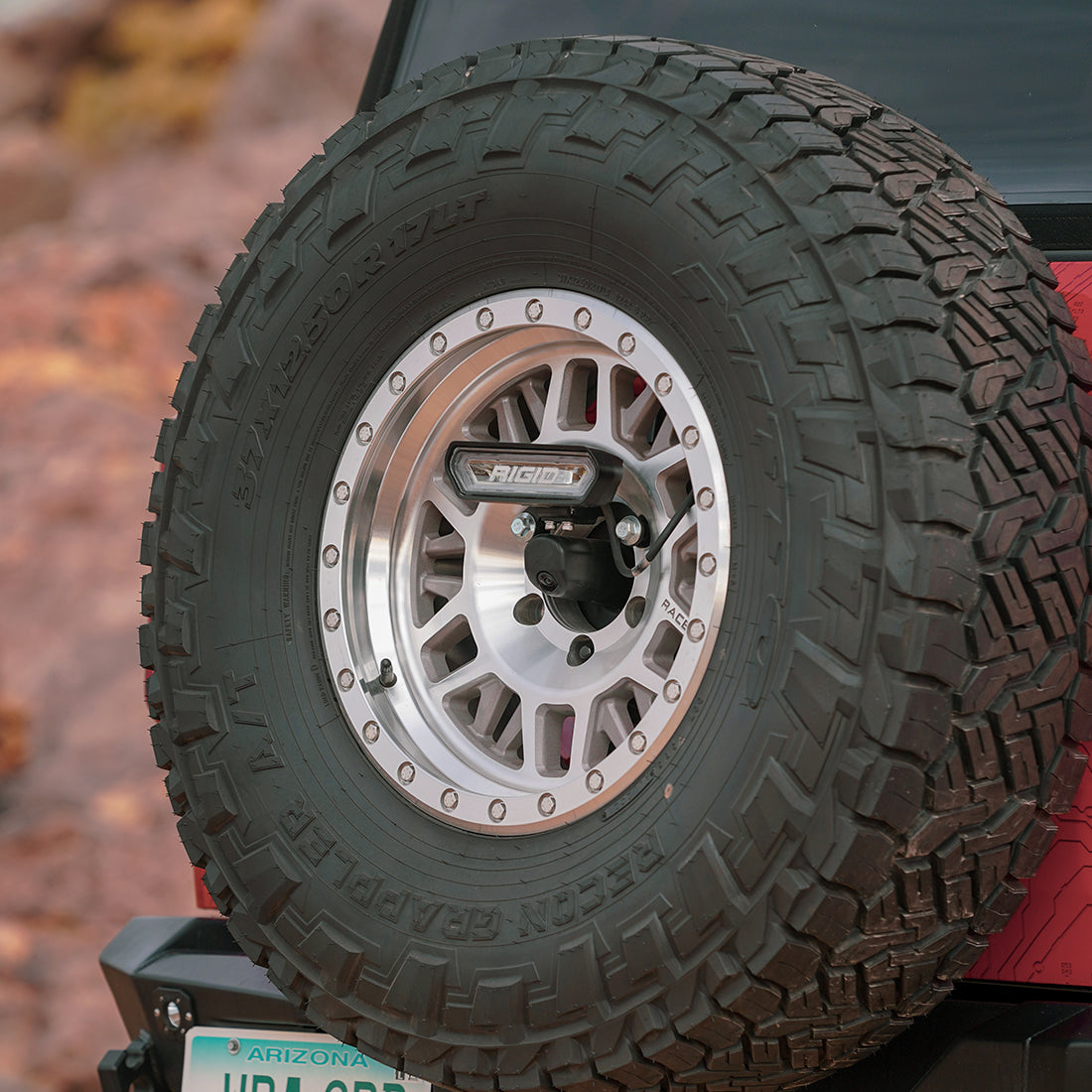 RIGID 2021+ Bronco Rear Chase Pod Light Kit - 46727