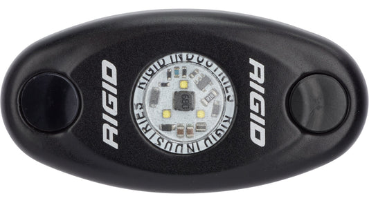 RIGID A-Series LED Light, Low Power, Cool White, Black Housing, Single - 480033