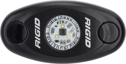 RIGID A-Series LED Light, High Power, Cool White, Black Housing, Single - 480093