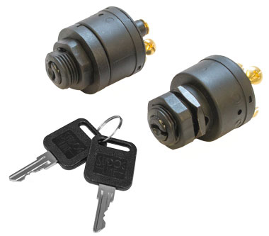 Three Position Ignition Switch-Magneto Style - 420381-1