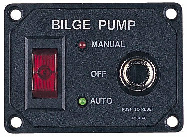 Bilge Pump Panel With Circuit Breaker - 423040-1