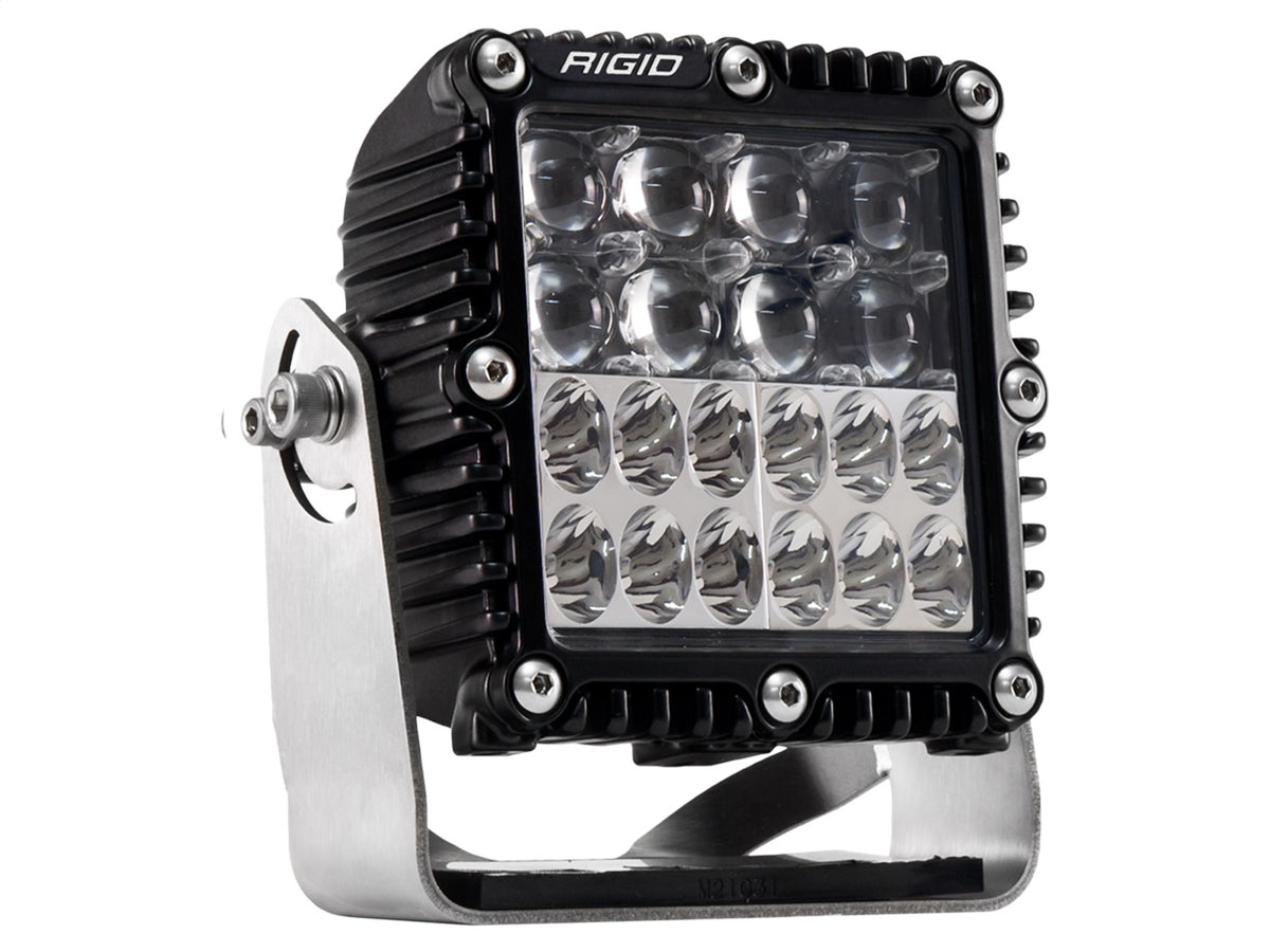RIGID Q-Series PRO LED Light, Hyperspot/Driving Combo, Black Housing, Single - 544813