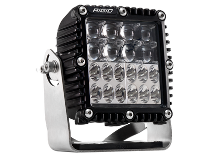 RIGID Q-Series PRO LED Light, Hyperspot/Driving Combo, Black Housing, Single - 544813