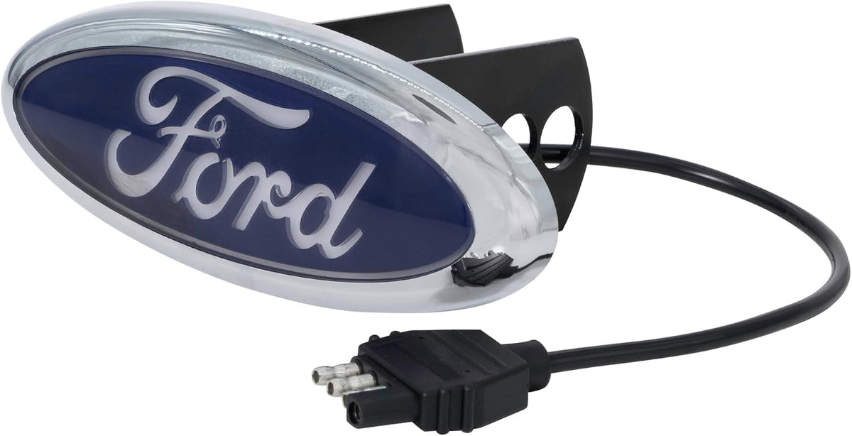 Sawtooth Parts Co Plasticolor 002317R01 Ford LED Lighted Hitch Cover