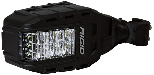 RIGID Reflect Side Mirror With Integrated LED Light And Amber Side Light, Pair - 64011