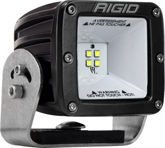 RIGID 2X2 115 Degree DC LED Scene Light, Surface Mount, Black Housing, Single - 681513