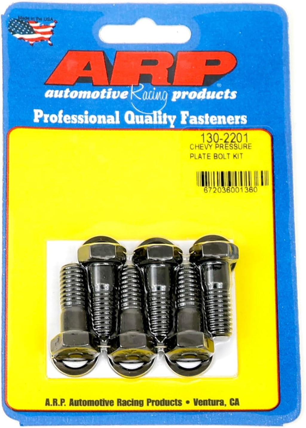 ARP 130-2201 Pressure Plate Bolt Kit