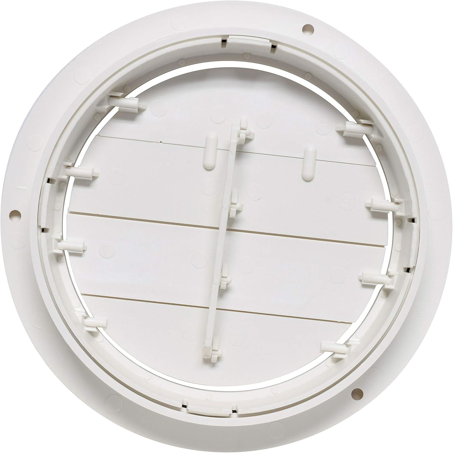 Valterra A10-3358VP Dampered Heating & A/C Register – White
