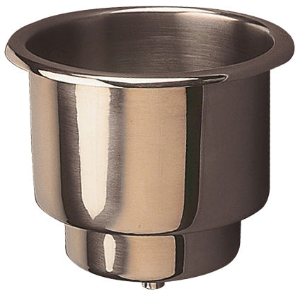 Flush Mount Combo Drink Holder W/ Drain Fitting - 588065