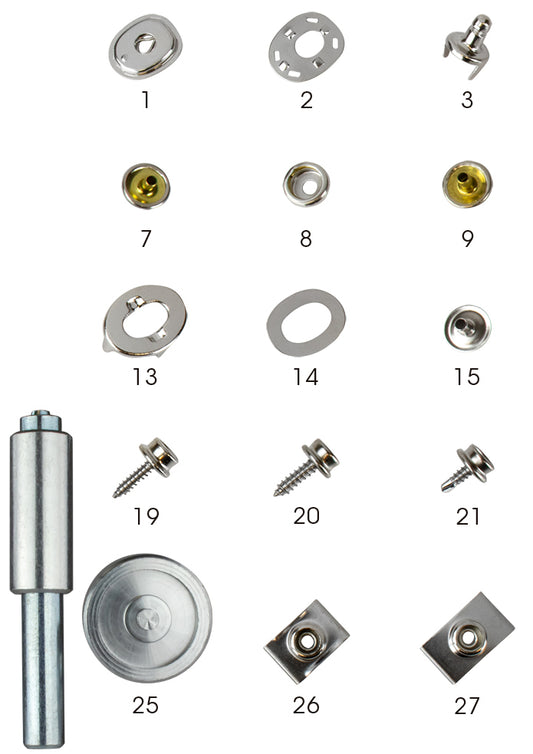 Canvas Fasteners - 299112-1