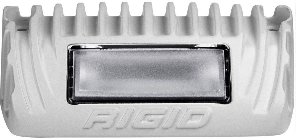 RIGID 1x2 65 Degree DC LED Scene Light, White Housing, Single - 86620
