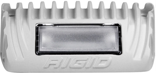 RIGID 1x2 65 Degree DC LED Scene Light, White Housing, Single - 86620