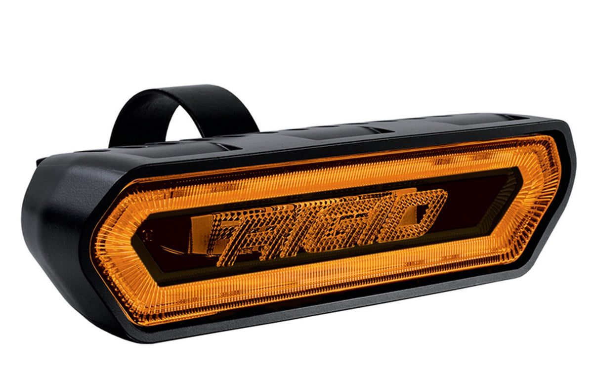 RIGID Chase, Rear Facing 5 Mode LED Light, Amber Halo, Black Housing - 90122